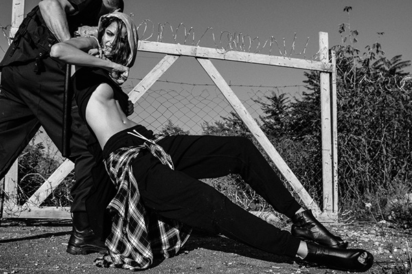 Fotos de moda inspiradas en los refugiados sirios