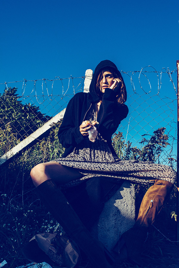 Fotos de moda inspiradas en los refugiados sirios