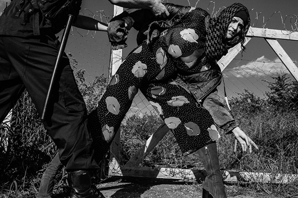 Fotos de moda inspiradas en los refugiados sirios