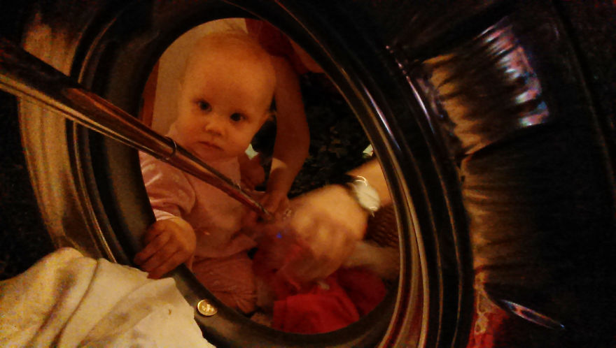 Maternidad con un palo selfie