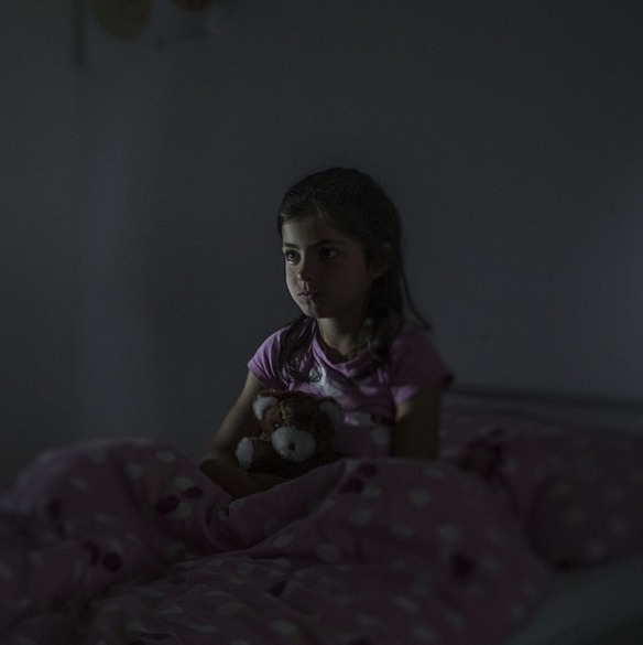 Fotos de niños sirios de Magnus Wennman