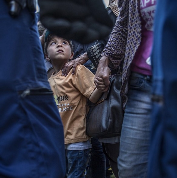 Fotos de niños sirios de Magnus Wennman