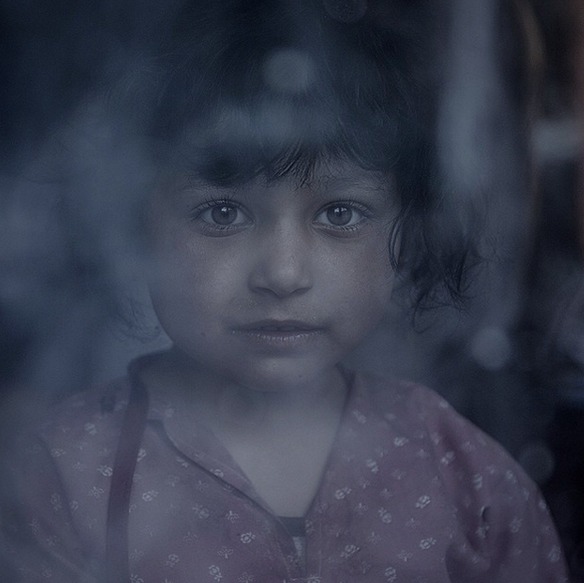 Fotos de niños sirios de Magnus Wennman