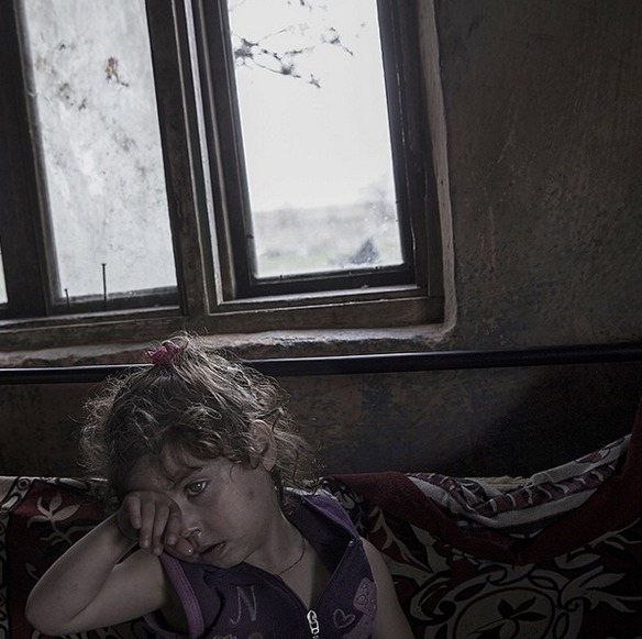 Fotos de niños sirios de Magnus Wennman
