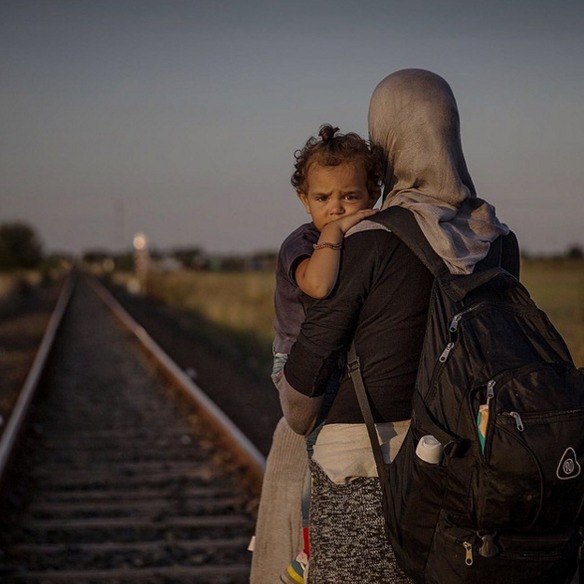 Fotos de niños sirios de Magnus Wennman