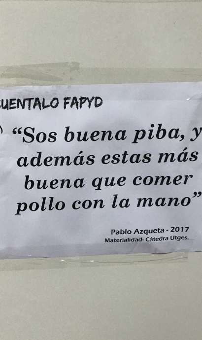 Estudiantes denuncian las frases machistas de sus profesores