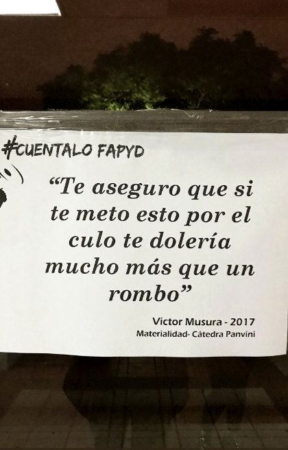 Estudiantes denuncian las frases machistas de sus profesores