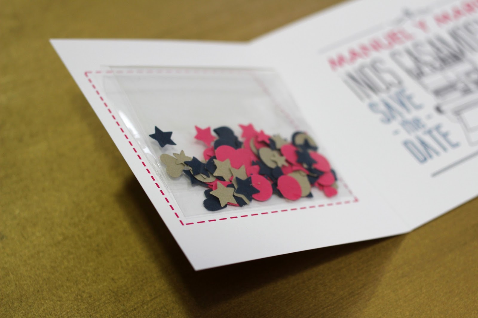 Invitaciones de boda DIY
