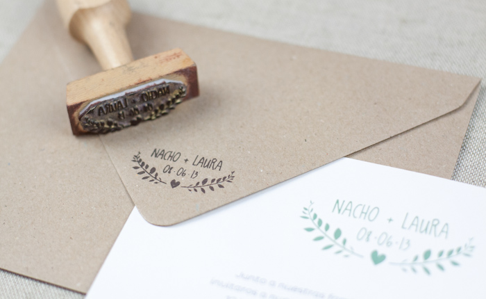 Invitaciones de boda DIY