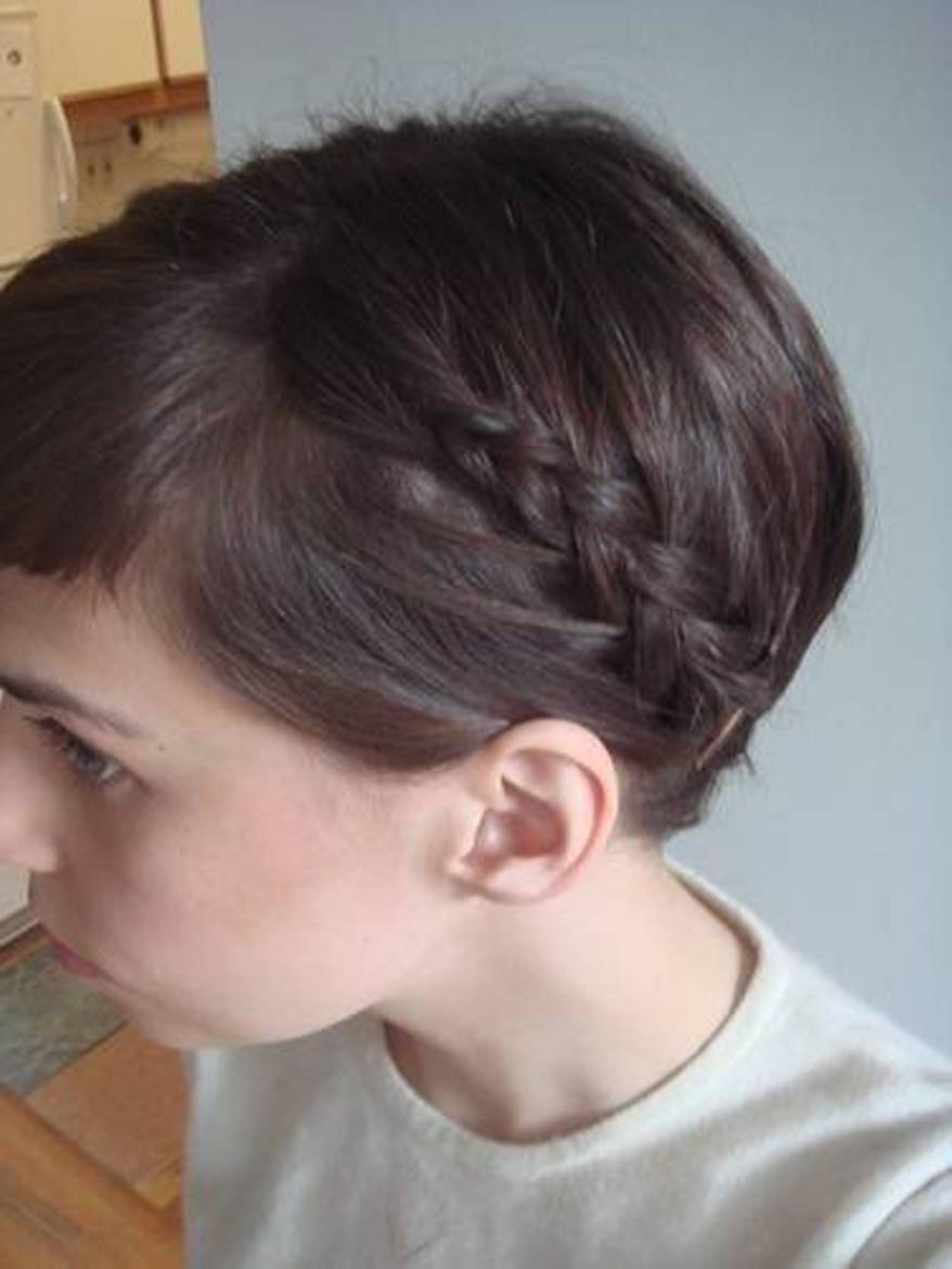 Trenzas para pelo corto