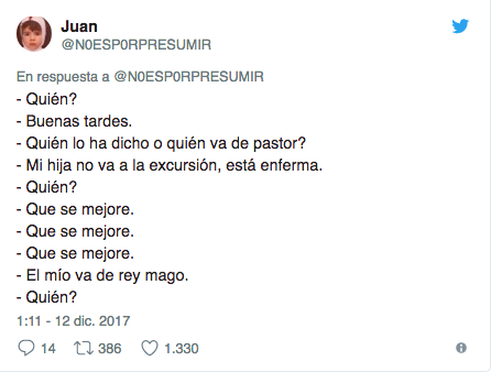 Hilo viral de Twitter sobre grupos de padres