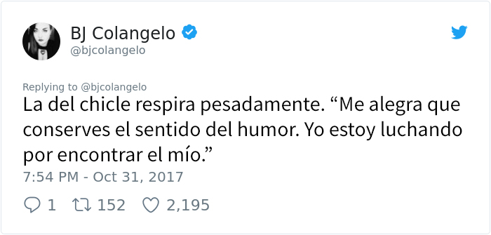 Historia en Twitter de dos mujeres 
