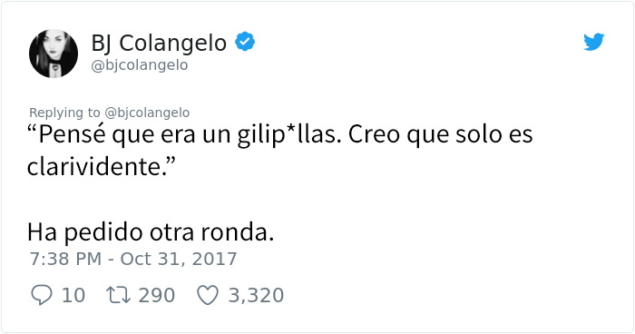 Historia en Twitter de dos mujeres 