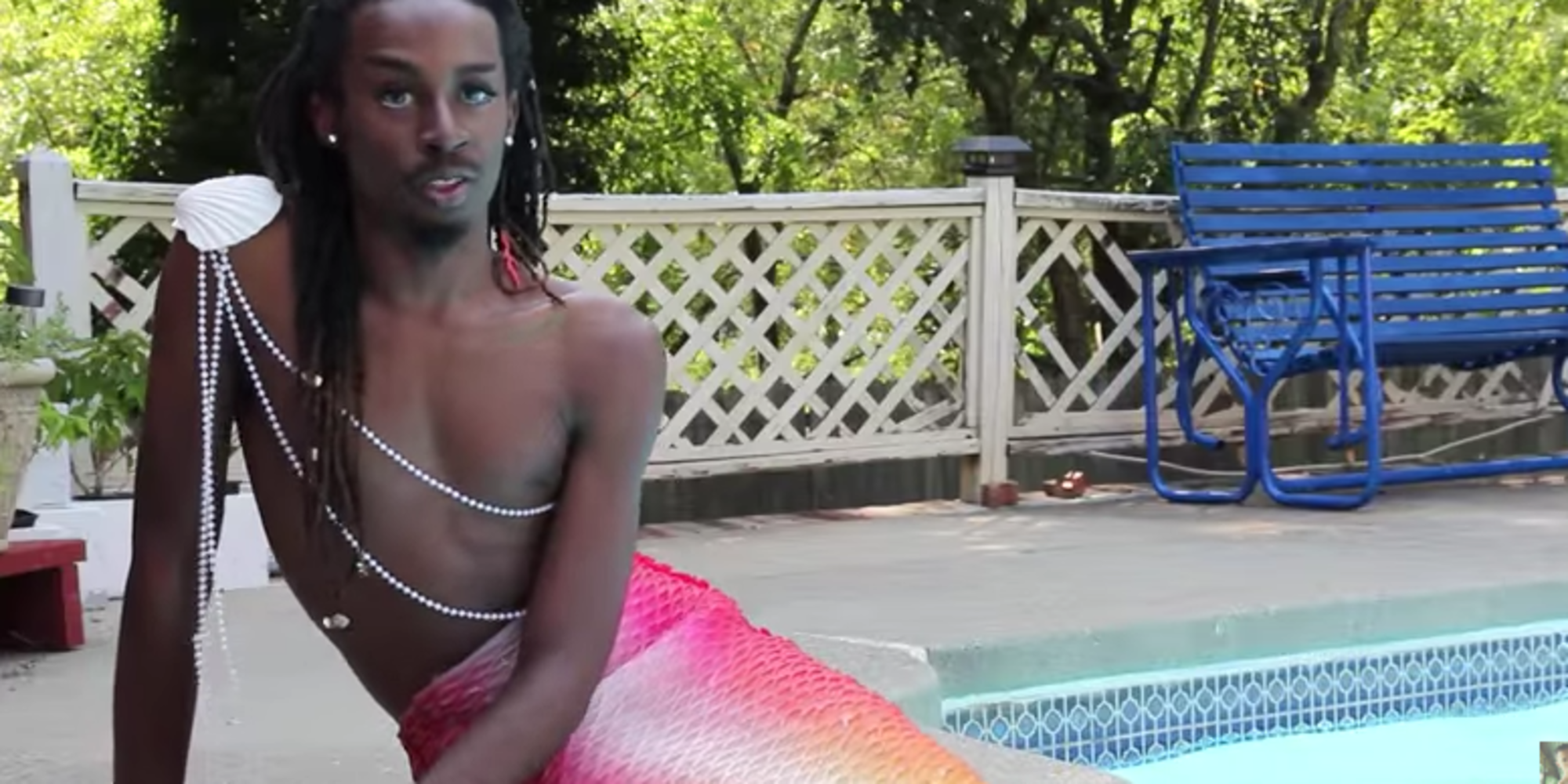 Eric Montel, el hombre que vive como una sirena