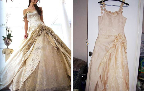 Vestidos de boda que resultaron ser horribles