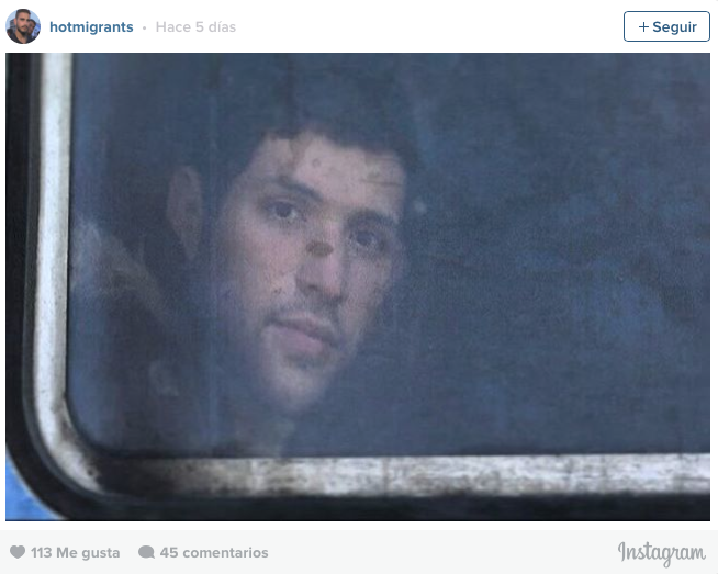 Hotmigrants: el Instagram de los refugiados sexis