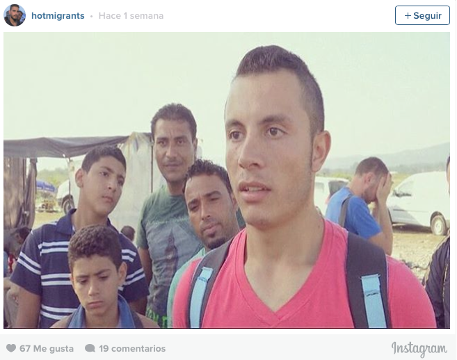Hotmigrants: el Instagram de los refugiados sexis