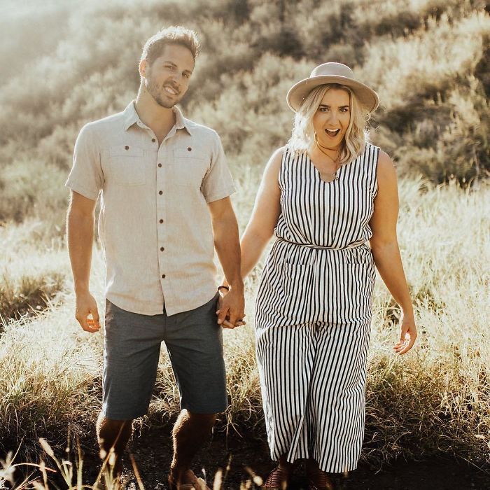 Mujer co curvas es criticada por "no merecerse" a su marido