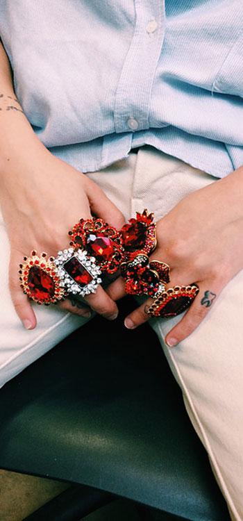 Joyas inspiradas en la menstruación 