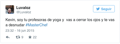 Kevin de MasterChef en bañador