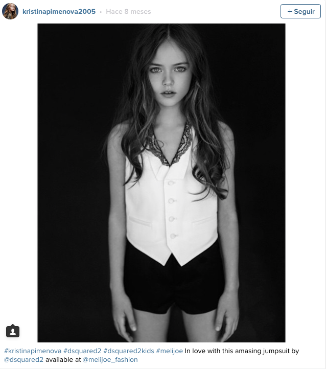 Polémicas fotos Kristina Pimenova