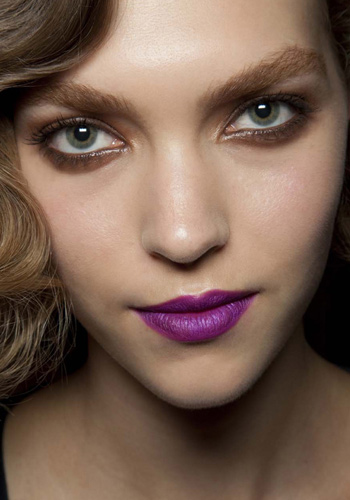 Tendencia labios morados