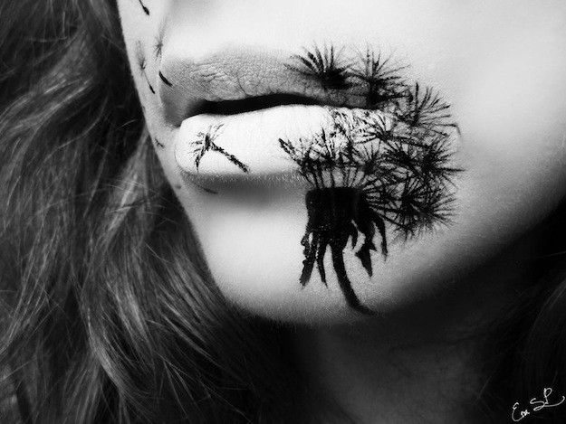 Lip Art Halloween