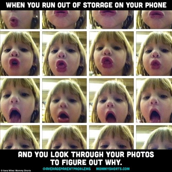 Madre hace memes de sus hijos