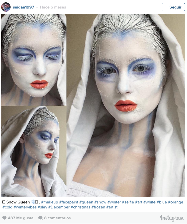 Artista del maquillaje terrorífico 