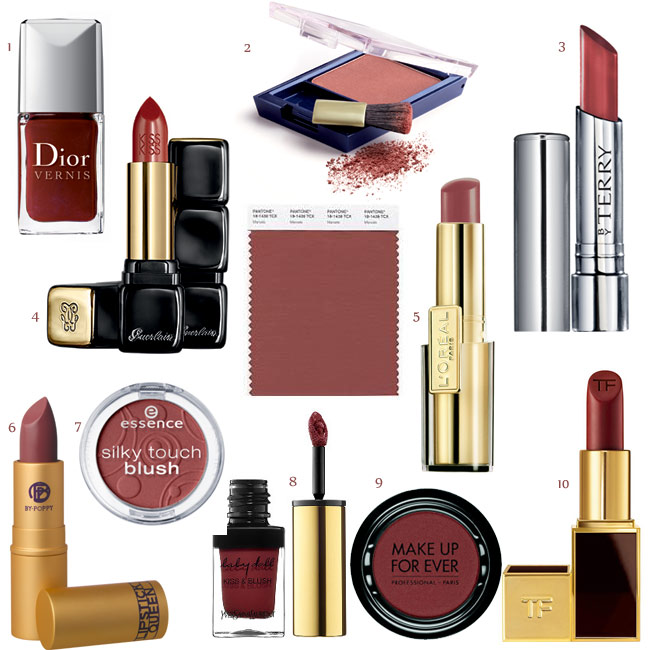 Así es el color marsala