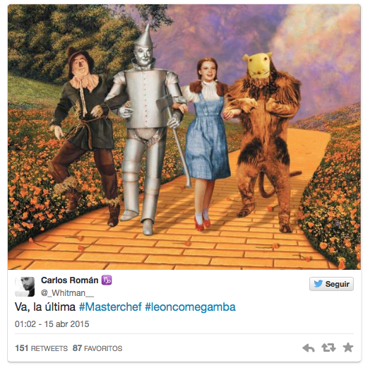 Memes del 'León come gamba' de Masterchef