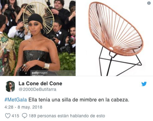 Memes de la Gala Met 2018