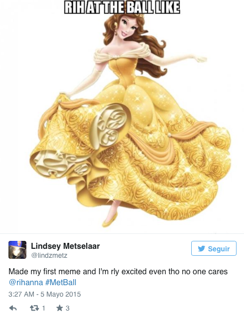 Memes Rihanna en la gala MET 2015
