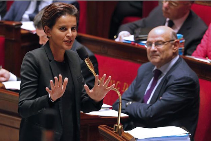 Ministra de educacion francesa