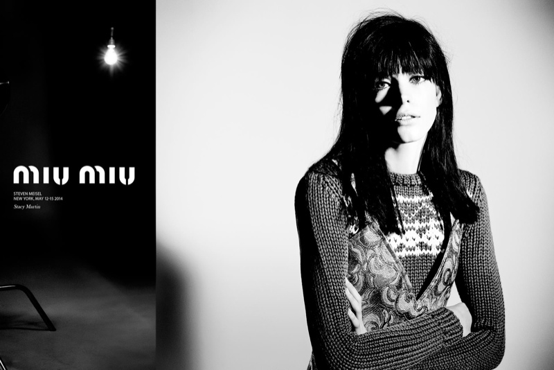 Stacy Martin x Miu Miu aw 14