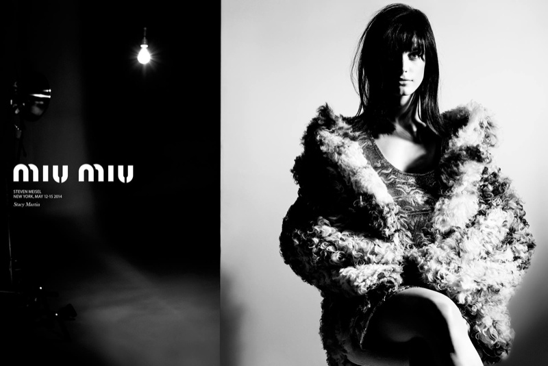 Stacy Martin x Miu Miu aw 14