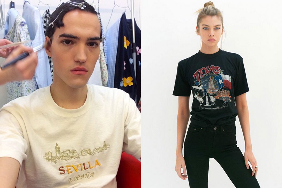 Tendencia camisetas de turista