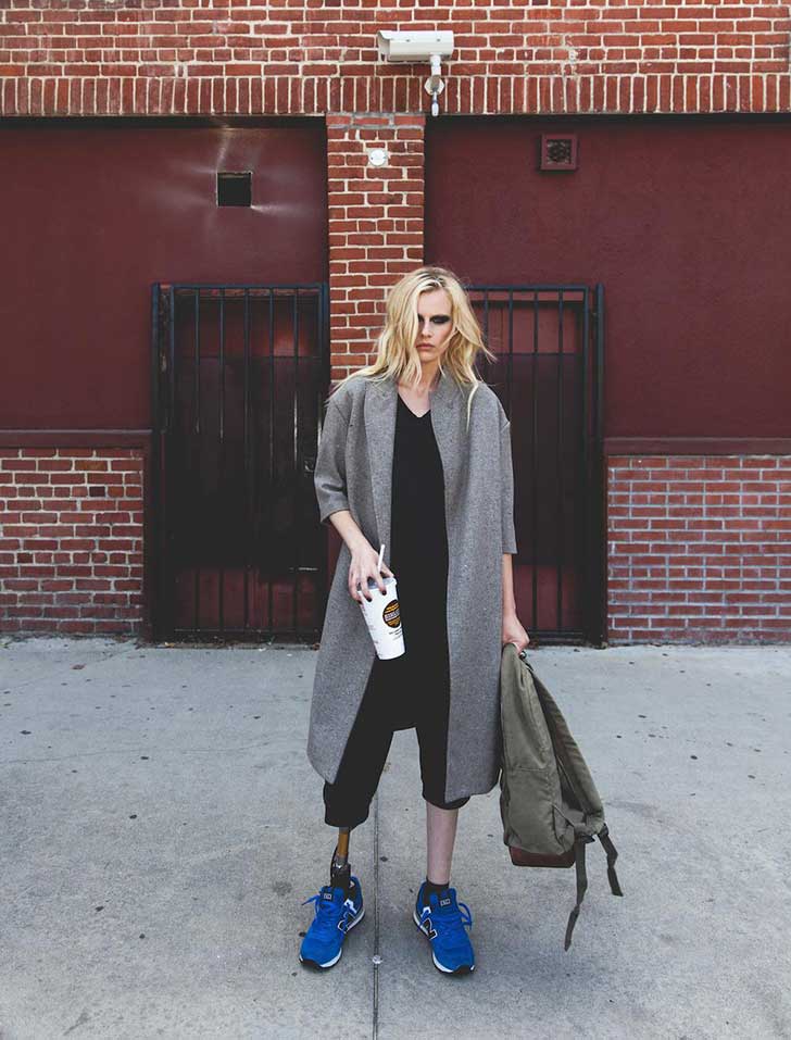 Lauren Wasser perdió una pierna por un tampón