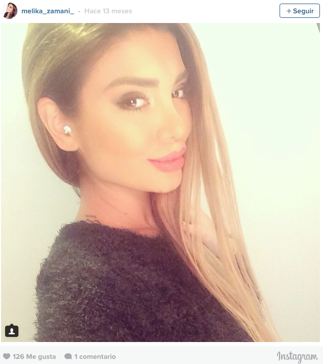 Modelos iraníes detenidas