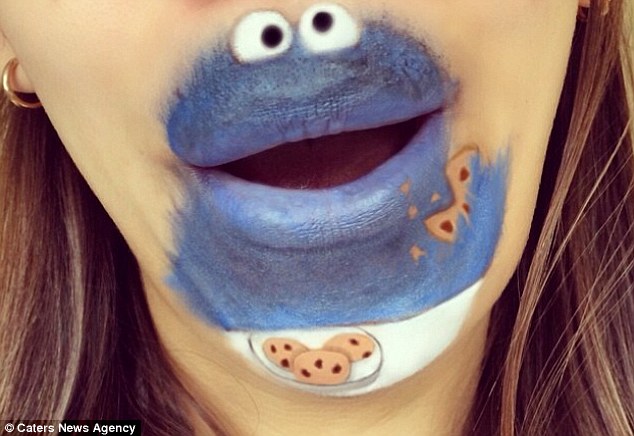 Laura Jenkinson, artista del 'mouth art'