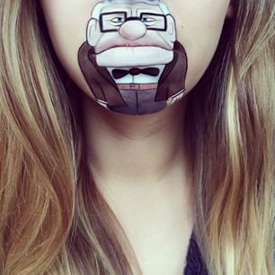 Laura Jenkinson, artista del 'mouth art'