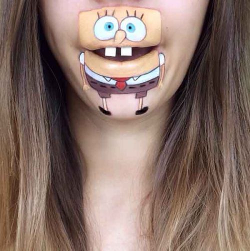 Laura Jenkinson, artista del 'mouth art'