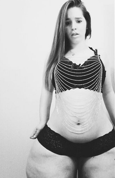 Raylynn, mujer con enormes caderas que arrasa en Instagram