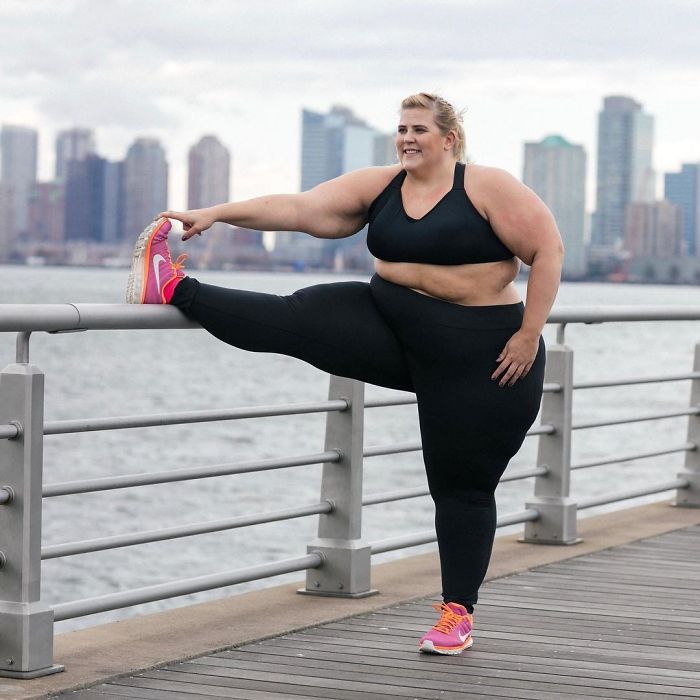 Firma deportiva elige como imagen a una mujer con sobrepeso 