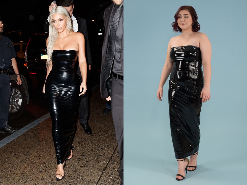 Mujeres probando los looks más arriesgados de Kim Kardashian 