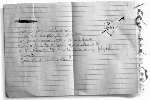 Cartas de amor de maltratadores a sus mujeres