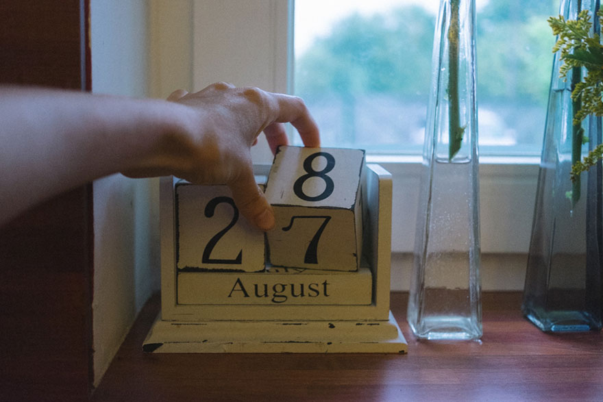 Novia fotografía su propia boda