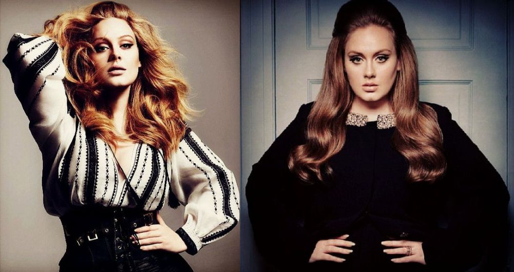 Adele antes y después 
