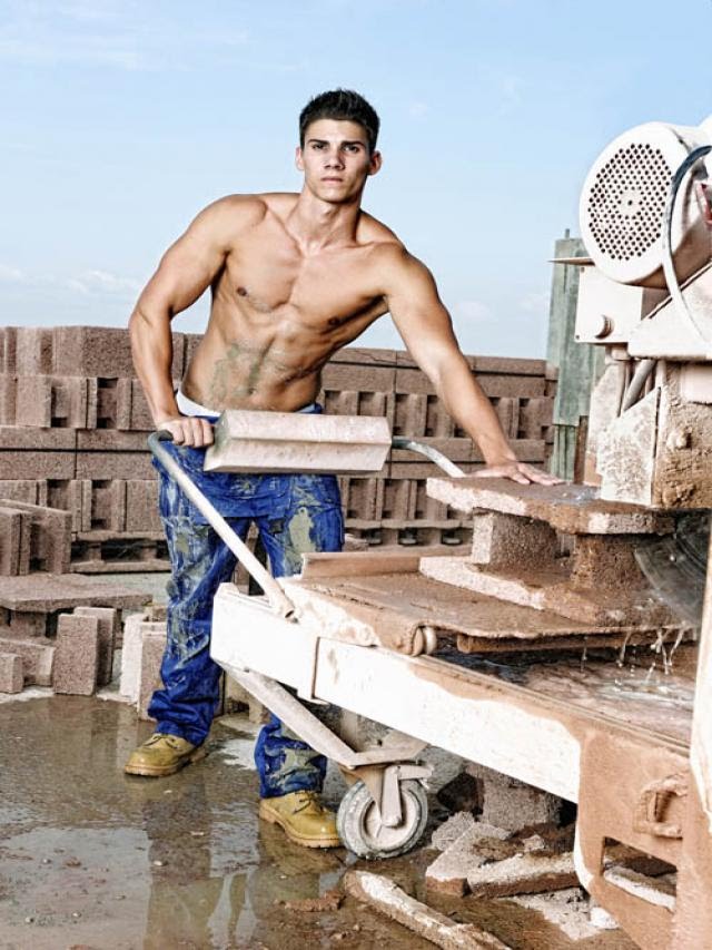 Obreros guapos y sexis