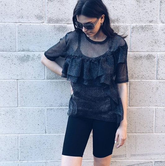 Tendencia short de ciclista